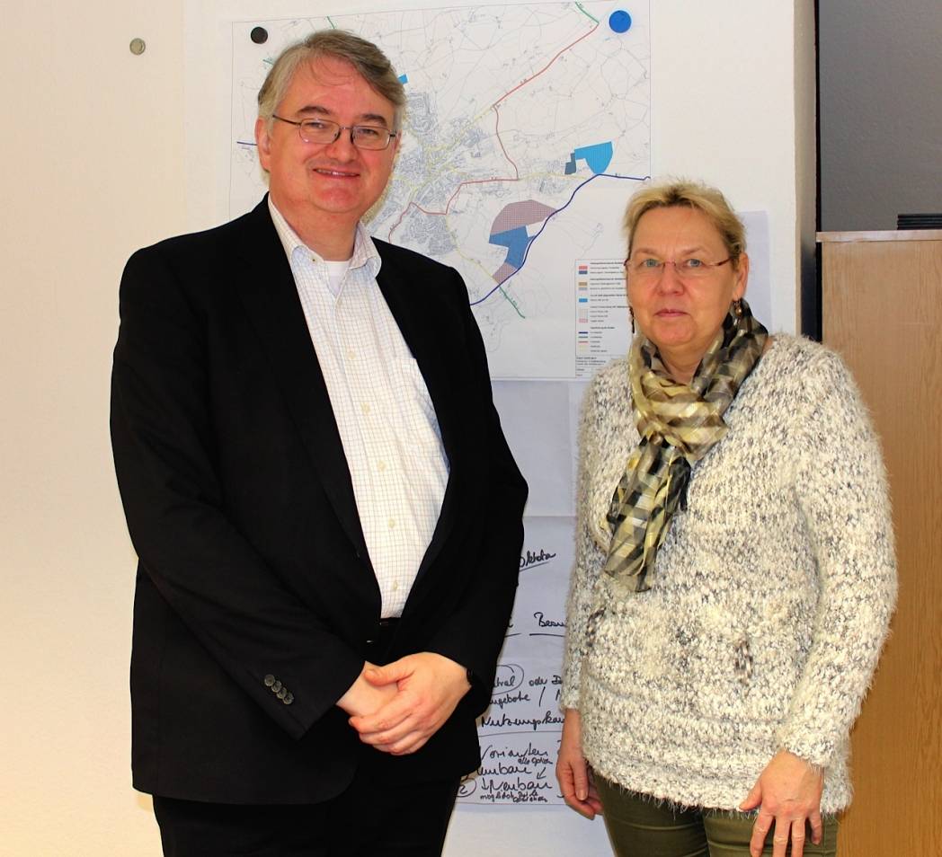  Richard Bley und Ute Stöcker von der CDU. 