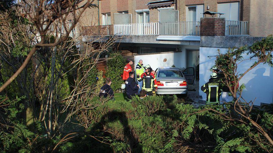 BMW auf der Terrasse