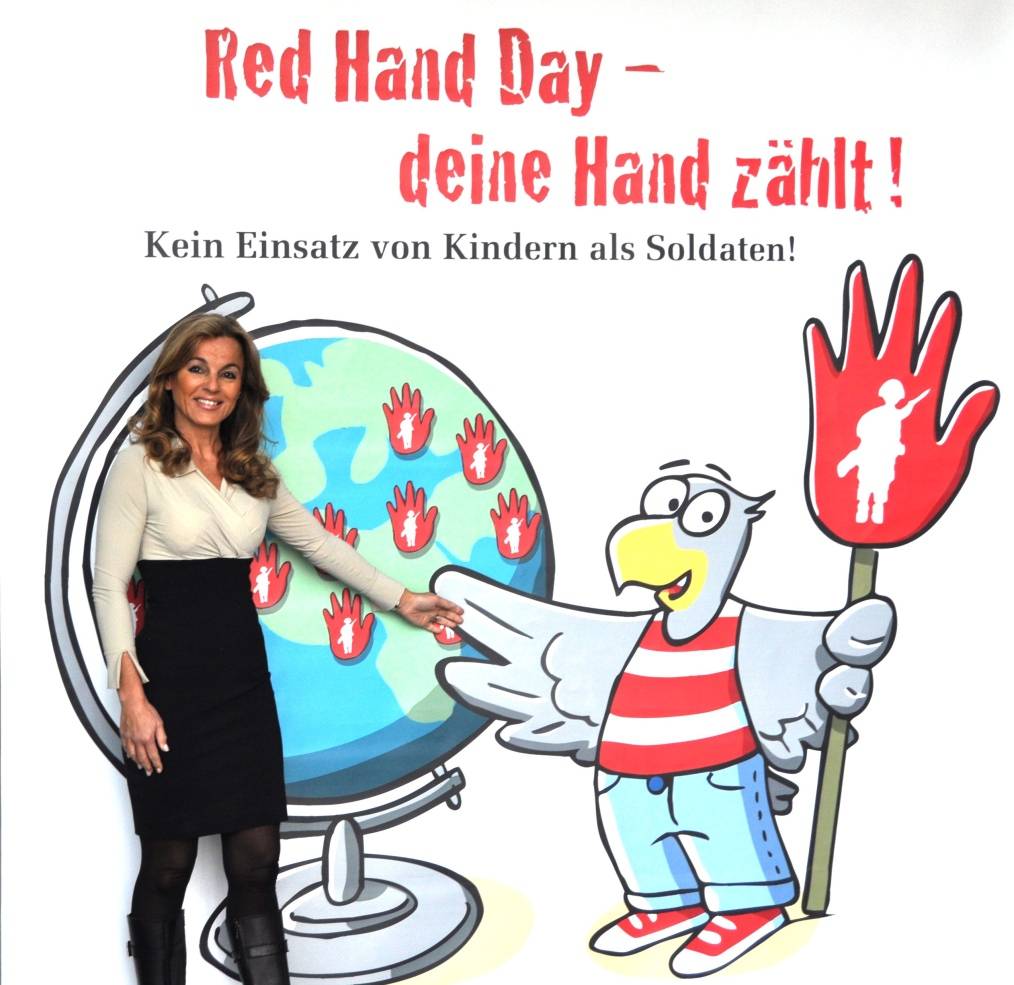 Red Hand Day 2016: Stoppt Kindersoldaten!