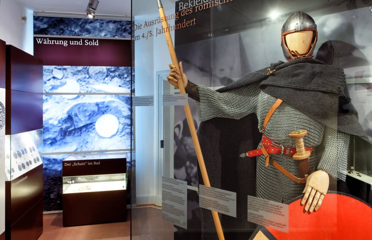  Das Römische Museum in Haus Bürgel. 
