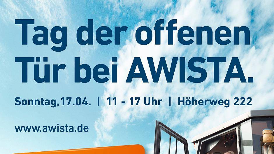 Tag der offenen Tür bei der AWISTA am 17. April