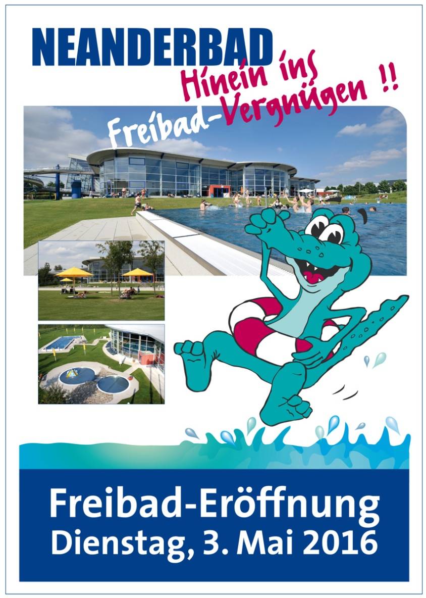 Freibaderöffnung im Neanderbad