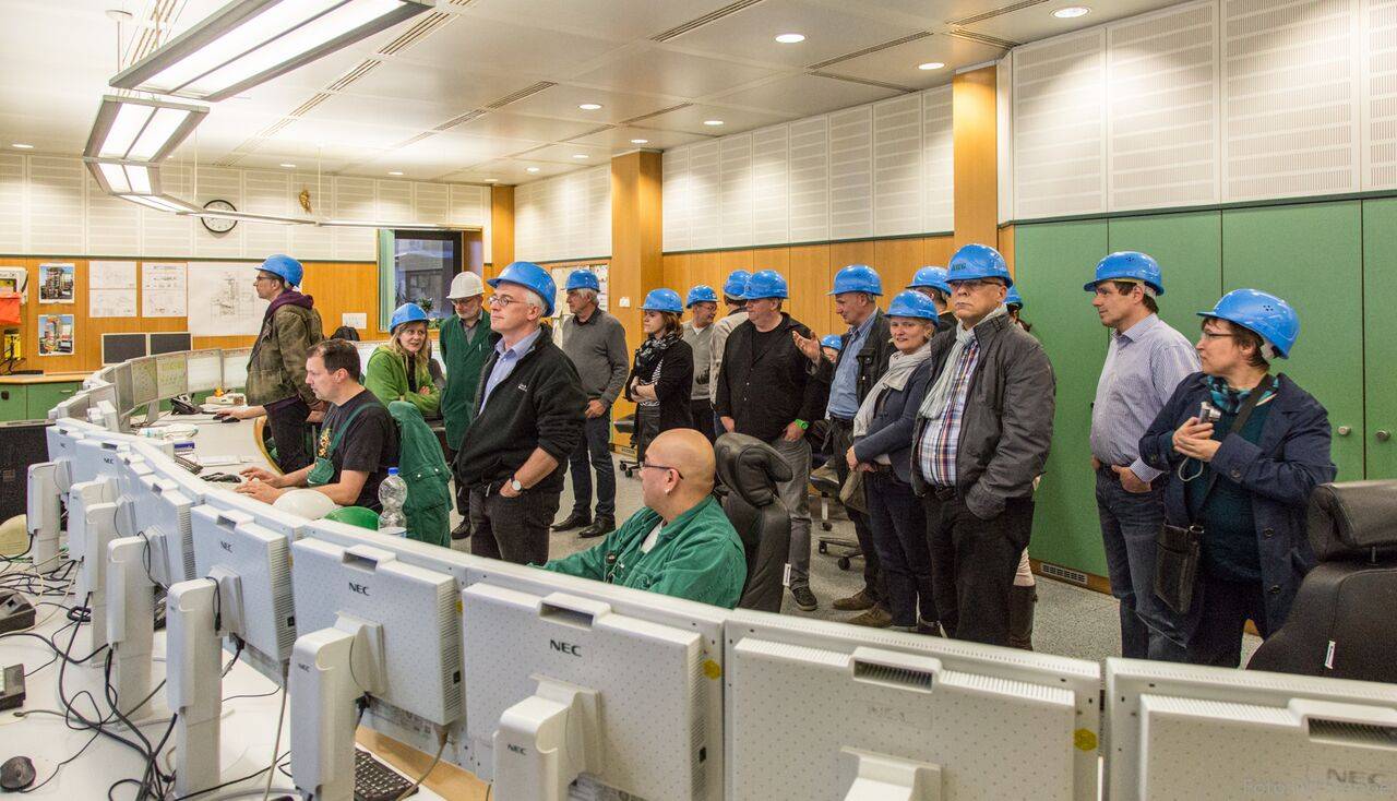Grüne zu Gast im Müllheizwerk: Was passiert mit dem Hausmüll im Kreis Mettmann?