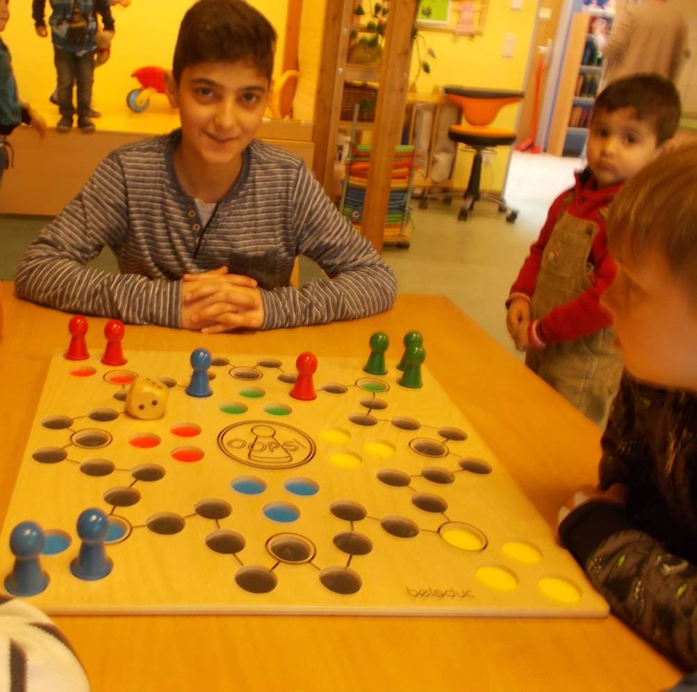  Robert Racho beim Boy's Day. 