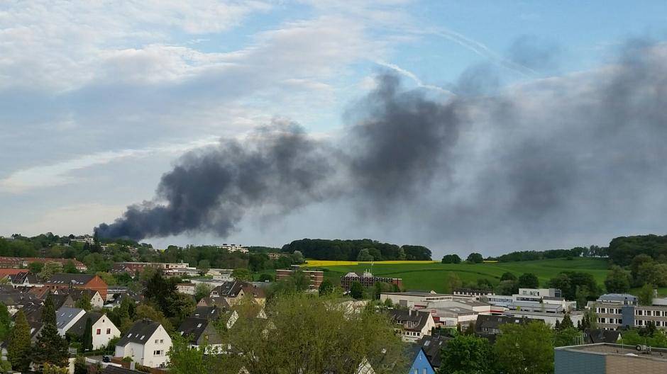 Brand in Erkrath