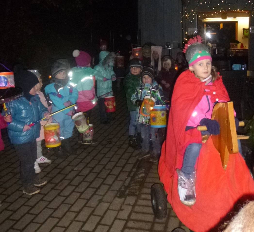 Martinsfest im Kindergarten Obschwarzbach