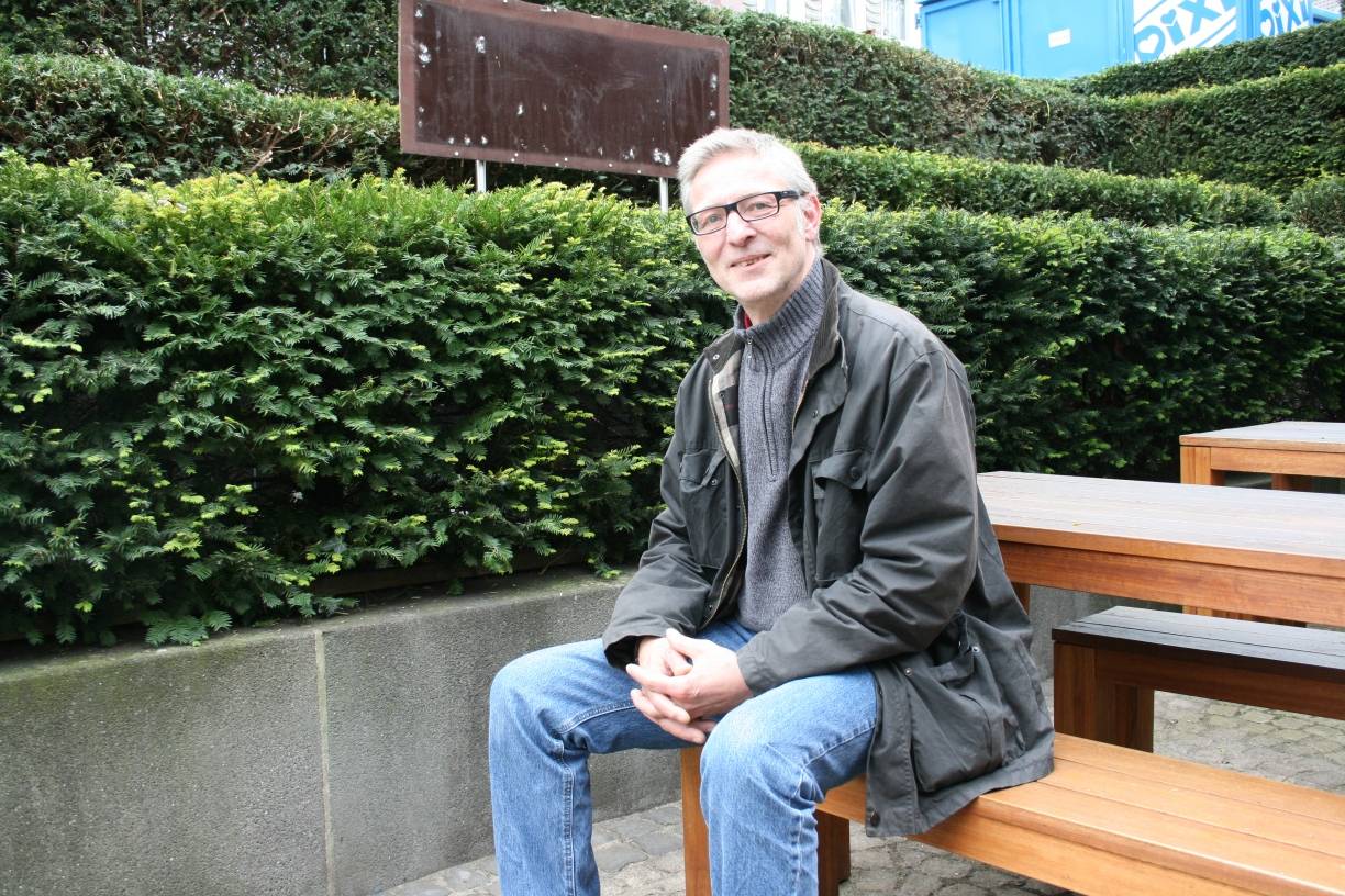  Helge Wieschke mag Wespen und Hornissen. 