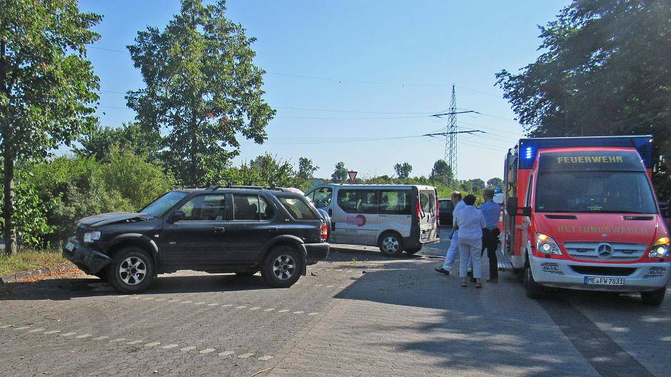 Bewusstlos von der Straße abgekommen