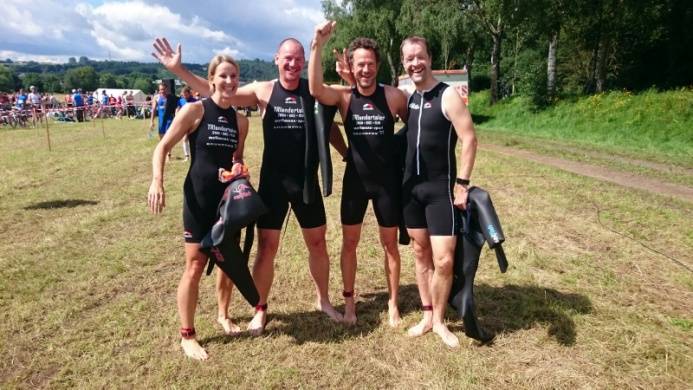 Finale der Triathlon-Landesliga in Ratingen