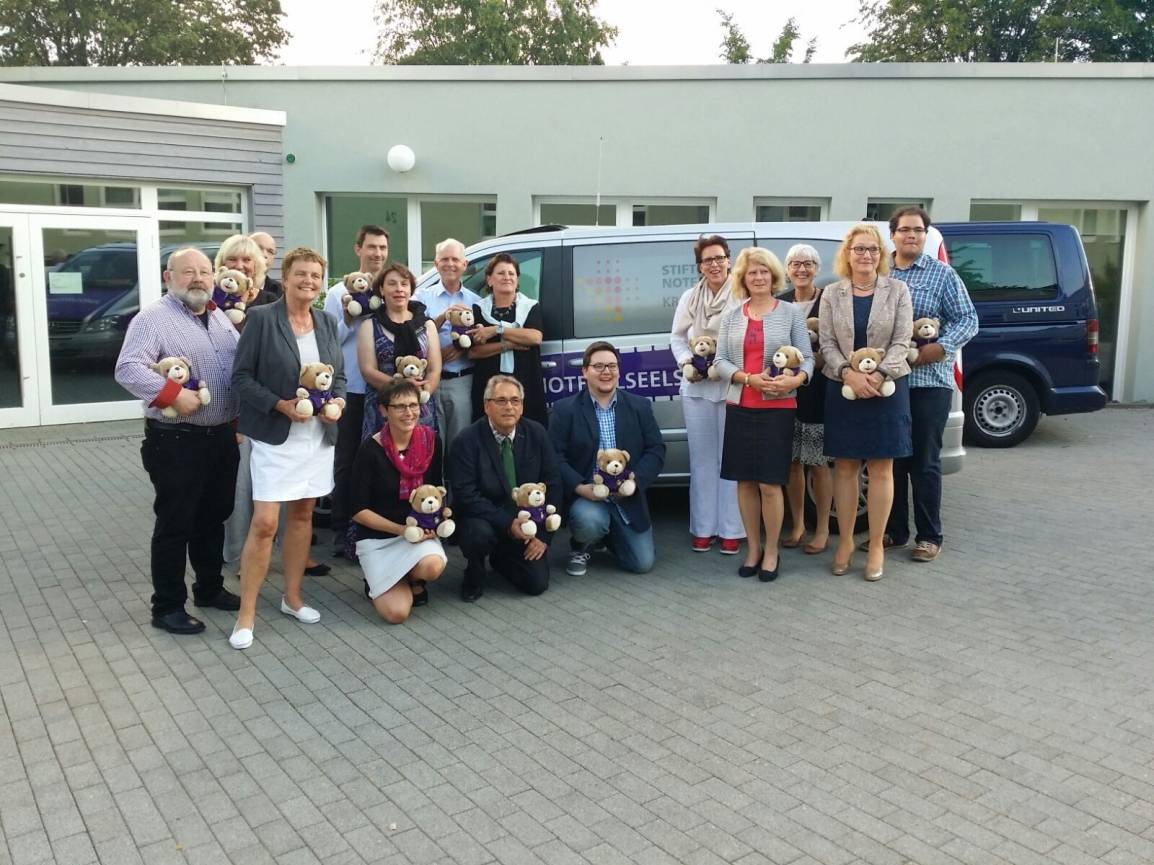  Die ehrenamtlichen Notfallseelsorger des diesjährigen Kurses haben rund 120 Unterrichtsstunden hinter sich. 