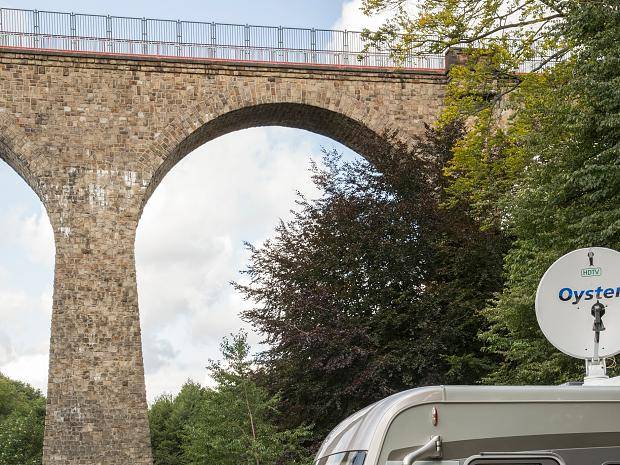 Der Wohnmobilstandort Saubrücke direkt am...