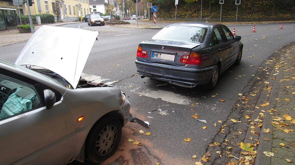 Unfall an der Ampel