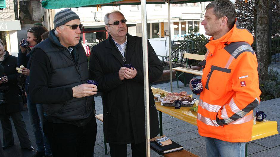 Bürgermeister Bernd Günther...
