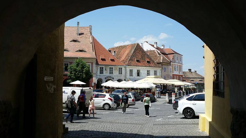Sbiu besticht durch kleine Gassen und eine wunderschöne, historische...