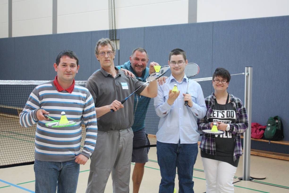 Inklusive Badminton-Gruppe sucht neue Mitglieder