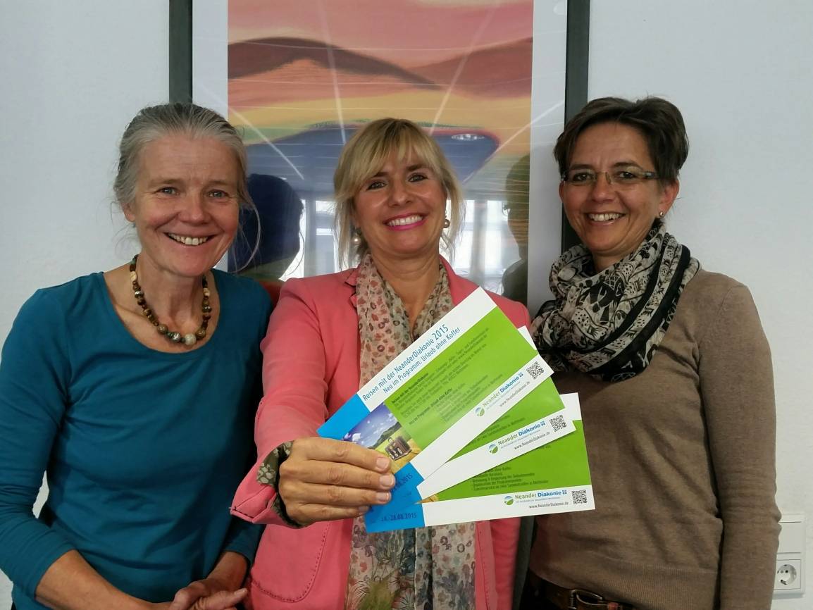  Haben gemeinsam eine Urlaubswoche für Seniroen geplant: Bettina Steinbach, Bettina Raut und Christiane Müschenich. 