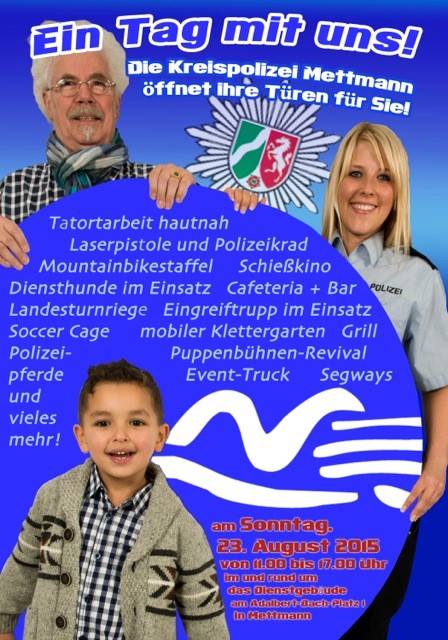 Offenes Bürgerfest bei der Polizei