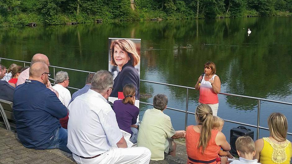 Diskussion am Goldberg
