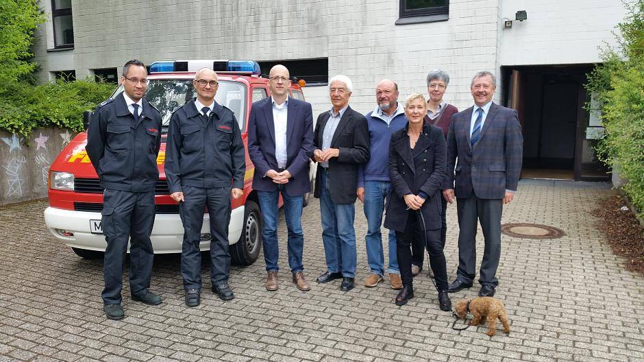 Feuerwehr, Trägerverein und Evangelische Gemeinde nutzen das Gemeindehaus in Zukunft...