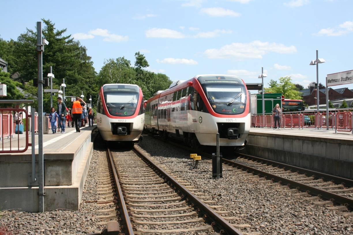 Die Regiobahn feiert ihr Sommerfest