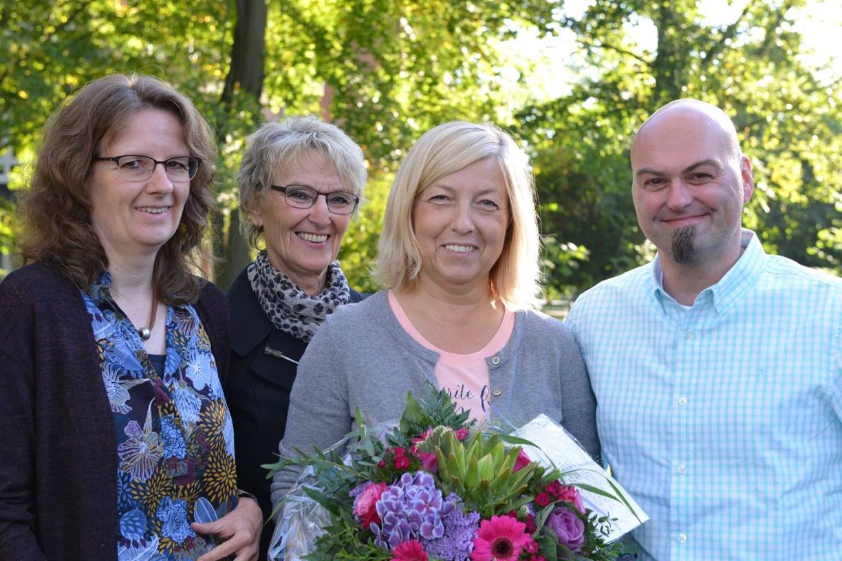 Gratulation zum 25-jährigen Dienstjubiläum