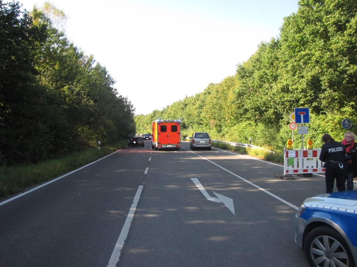 83-jähriger Motorradfahrer verunglückt