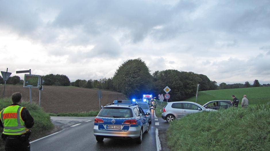 Die Homberger Straße musste gesperrt...