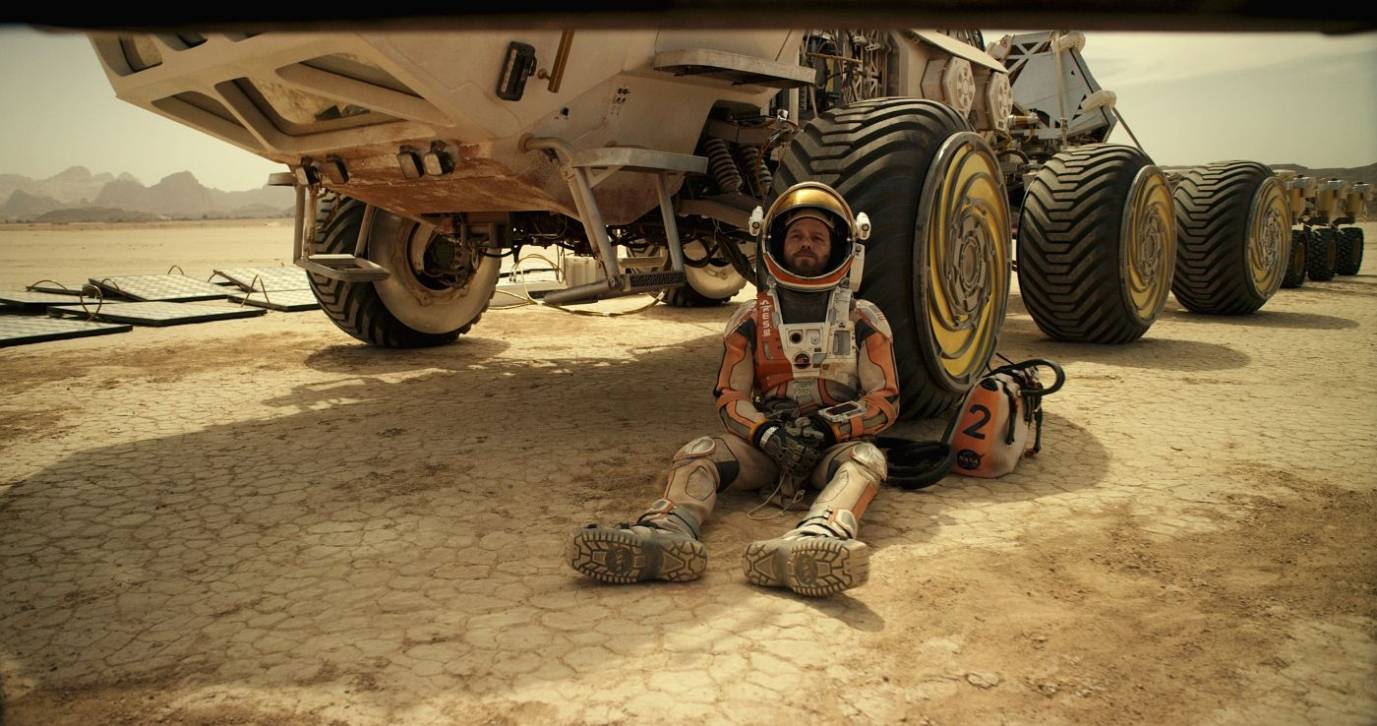  Mark Watney (Matt Damon)wartet auf Hilfe. 
