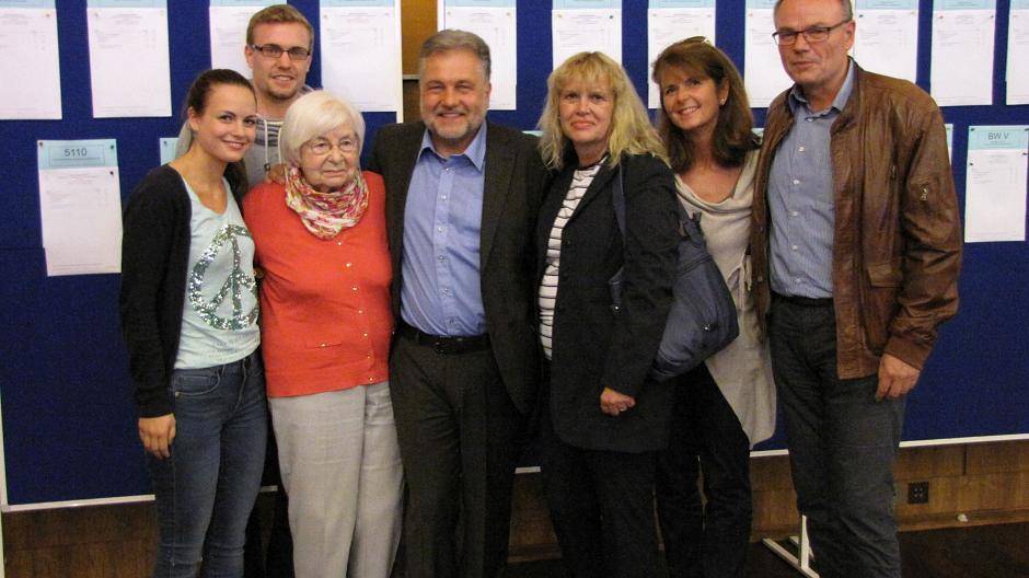 Thomas Dinkelmanns Familie war zu diesem Ereignis extra...