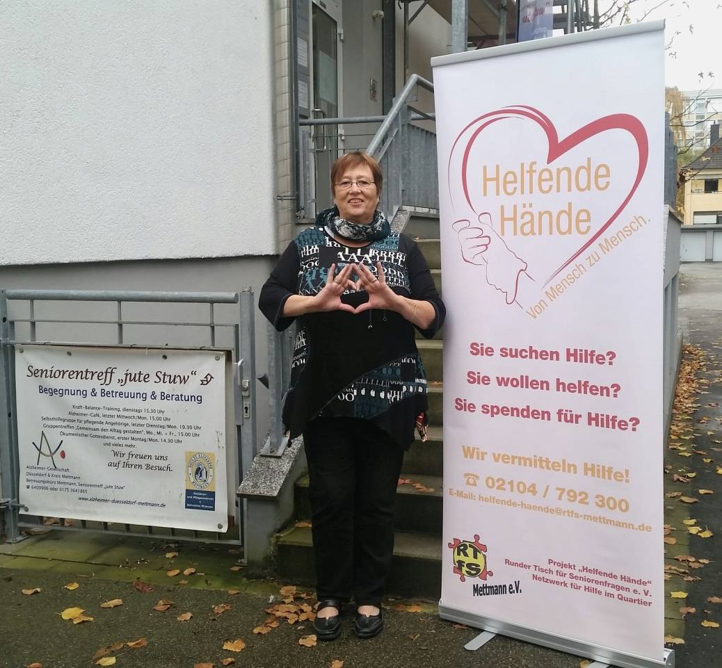  Mabel Stickley leitet seit der Gründung 2014 die Helfenden Hände. 