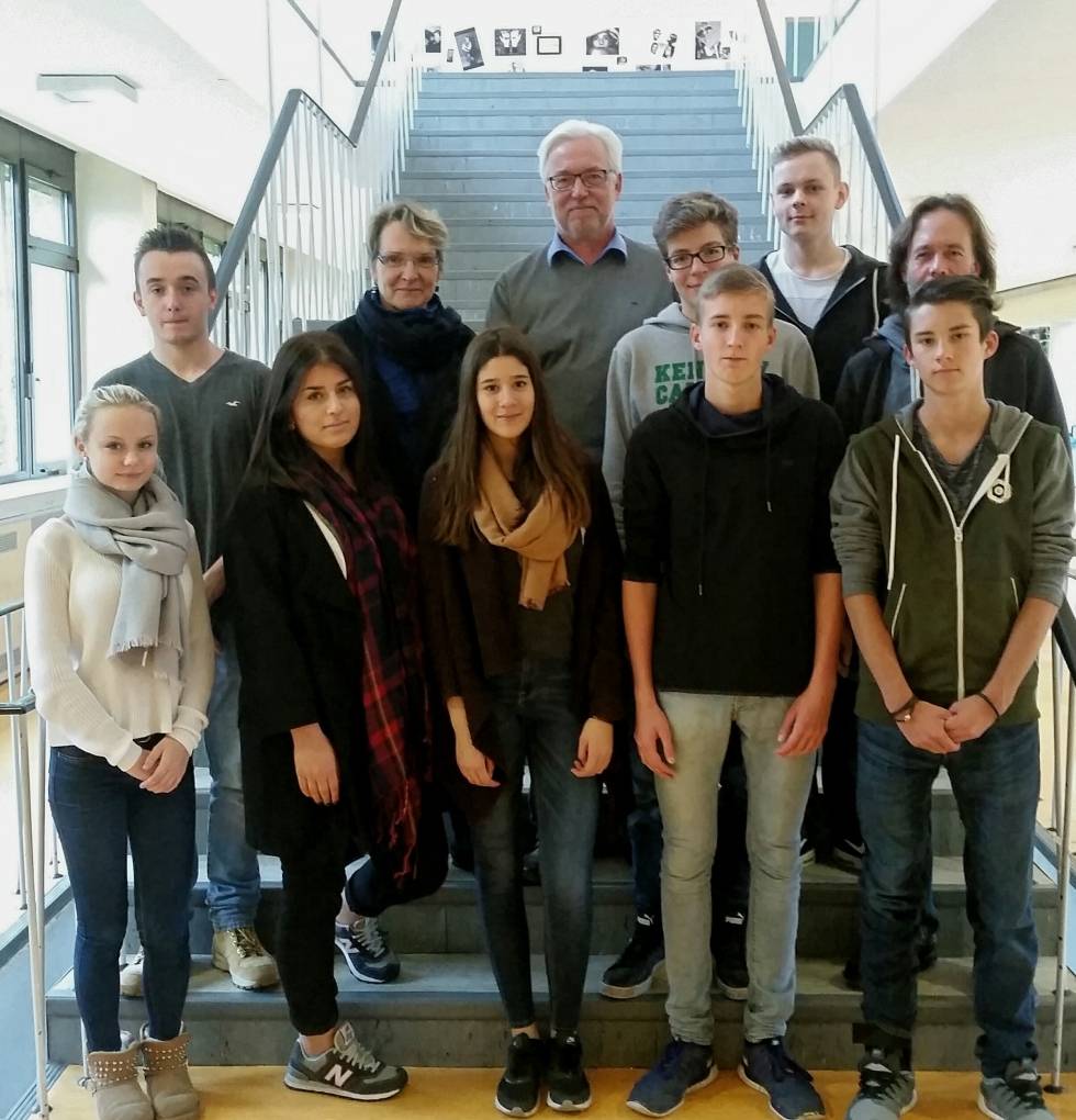  Schüler und Lehrer des KHG berichteten von ihren Begegnungen mit den Migranten. 