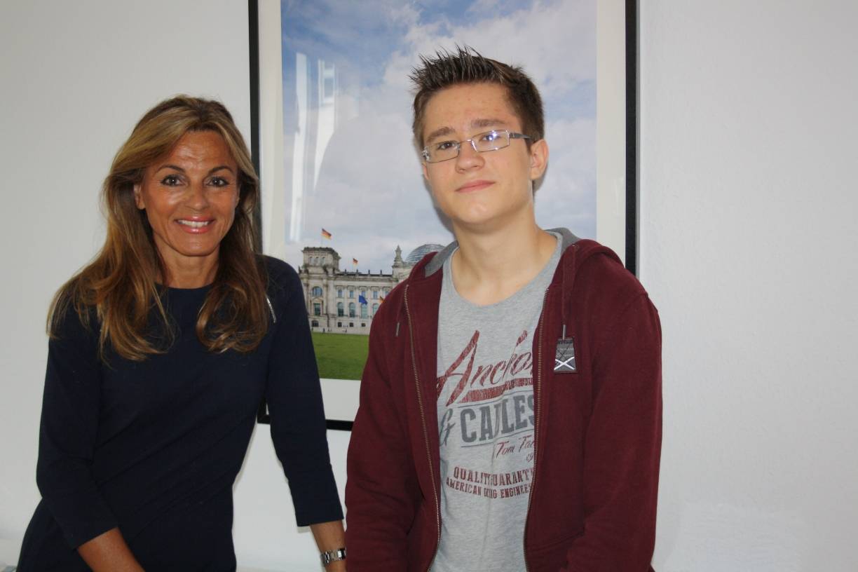  Michaela Noll MdB und Patrick Dassinger. 