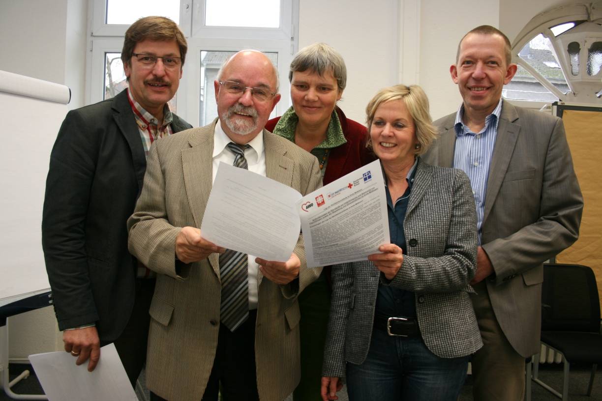  Noch ist ihnen das Lächeln nicht vergangen, die Probleme für die Sozialverbände sind jedoch mehr als akut. 
