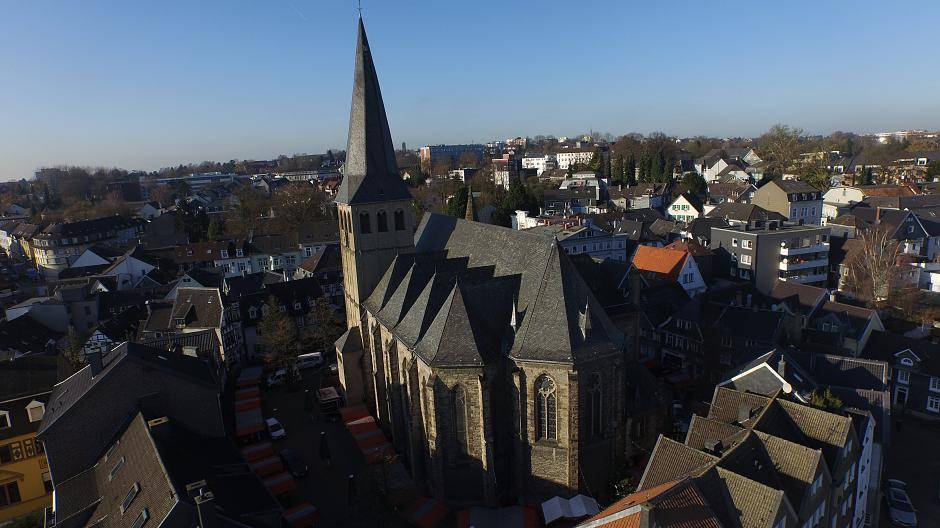 Die Redaktion des Schaufenster Mettmann und Lokal Anzeigers Erkrath von oben