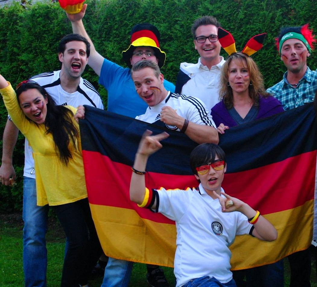  Die Mettmanner möchten die deutschen Weltmeister am Sonntag am Liebsten ausgelassen bejubeln. 