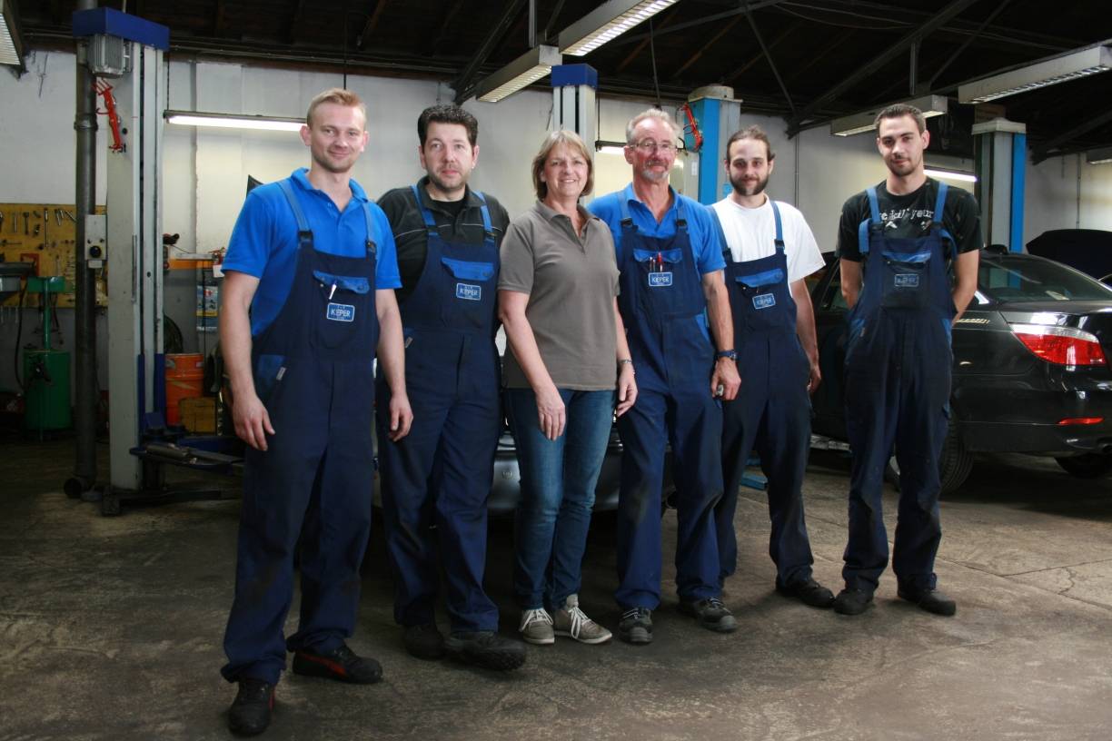  Das freundliche Team der Firma Kieper. 