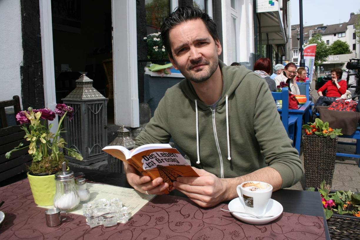  Marek Heindorff ist stolz auf seinen ersten Roman. 