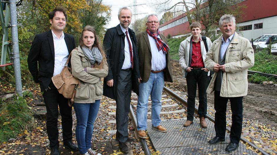 Die Regiobahn hatte die Landtagsabgeordneten Münchow und Krick sowie die Presse zu...