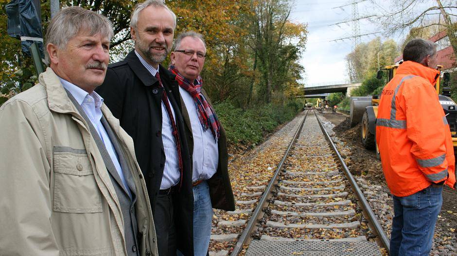 Manfred Krick und Volker Münchow zeigten sich...