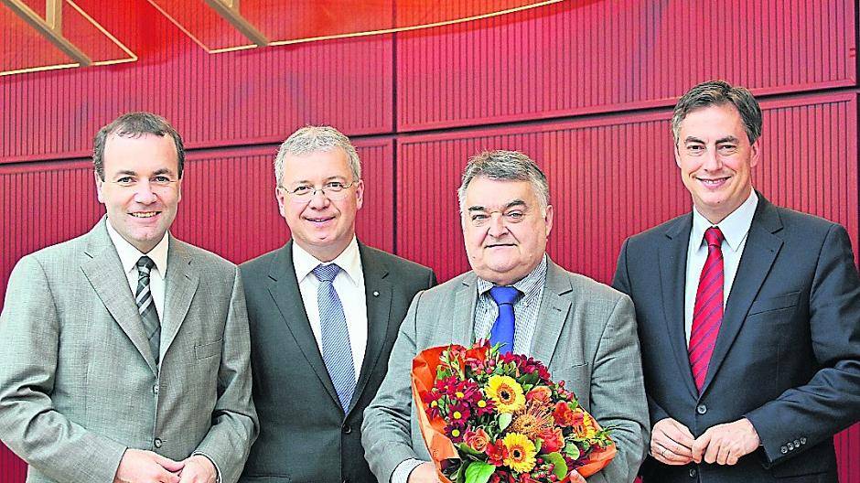  Herbert Reul nahm die Glückwünsche seiner CDU gerne entgegen. 