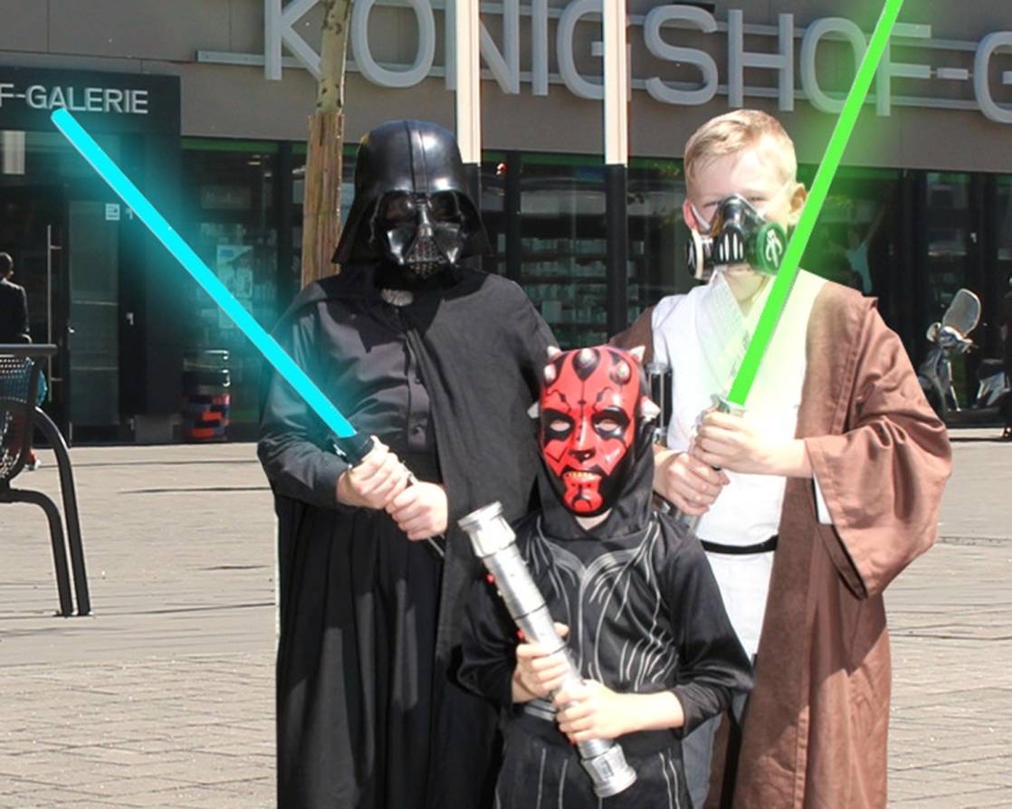 Star Wars in der Kö-Galerie