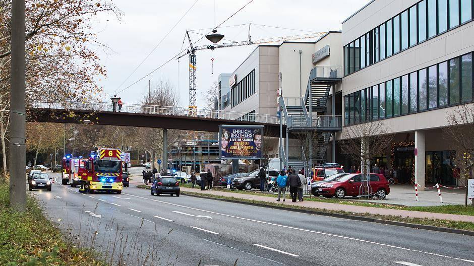 Feuerwehreinsatz in der Königshof-Galerie
