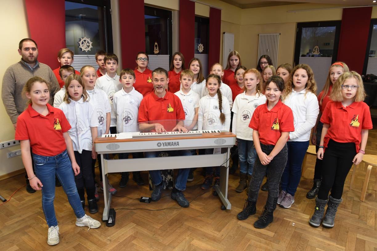  Matthias Röttger macht die Arbeit mit den Kinder- und Jugendchören jede Menge Spaß und der darf auch nicht zu kurz kommen.  