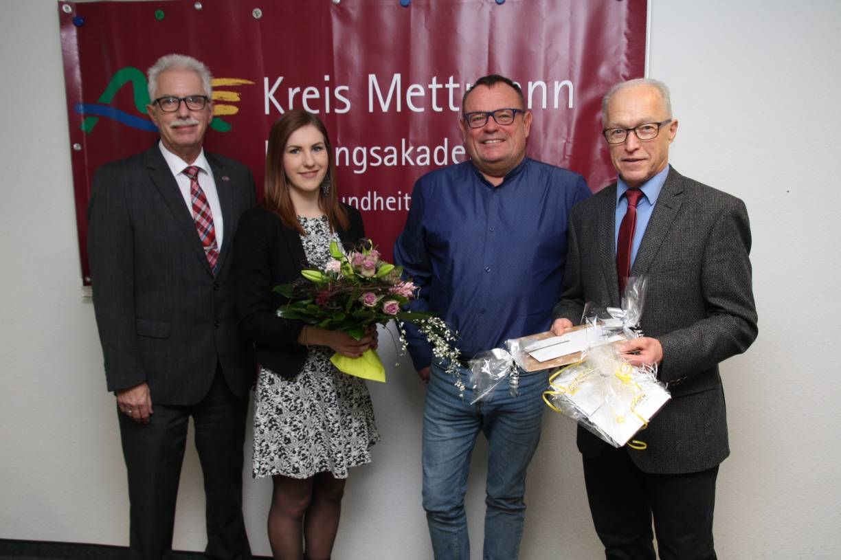 Wechsel in der Geschäftsführung der Bildungsakademie des Kreises: Lisa Remus folgt auf Volker Freund