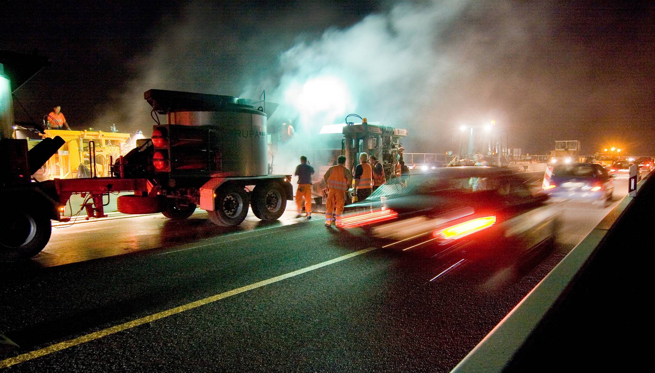 A3/A46 Autobahnkreuz Hilden: Umbau der Verkehrsführung in der Nacht von Freitag auf Samstag