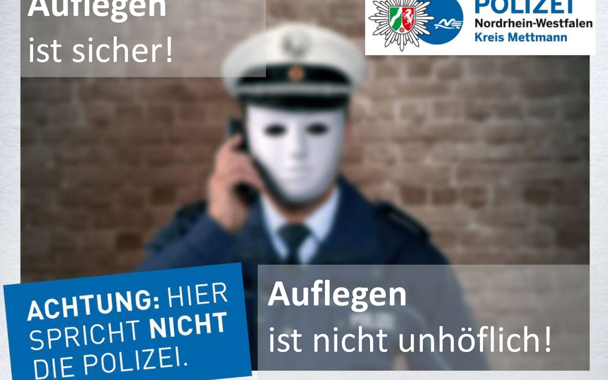 Allein acht der Polizei gemeldete Anrufe am Donnerstag