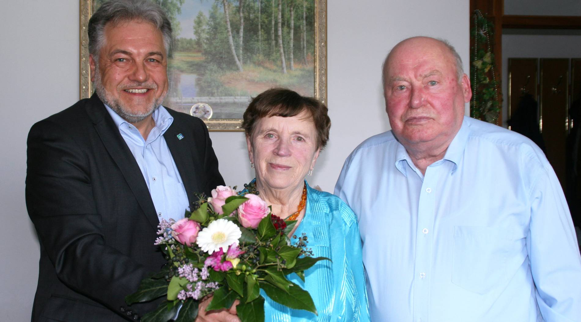 Diamantene Hochzeit Ehepaar Arnold Feiert Den 60 Jahre Ehe Mettmann