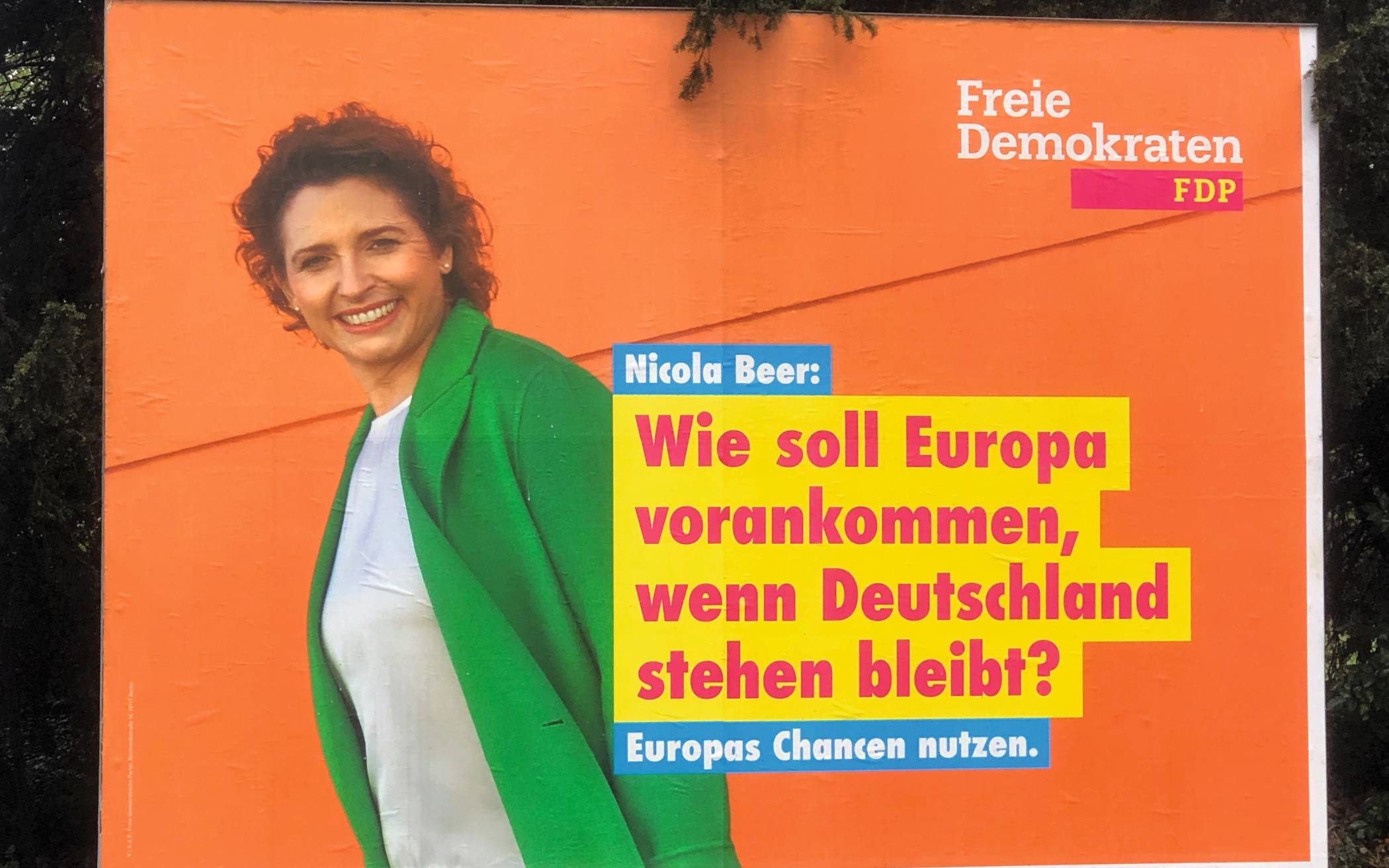 Die Wahlwerbung unter der Lupe