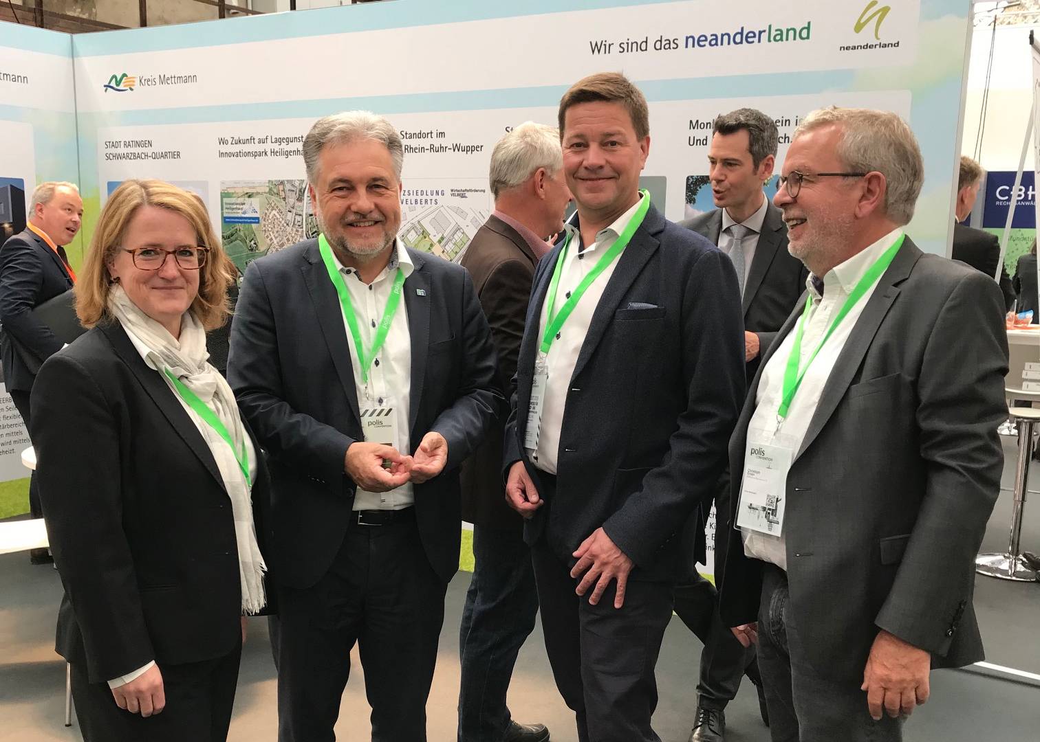 Mettmanner Delegation auf der Polis Convention