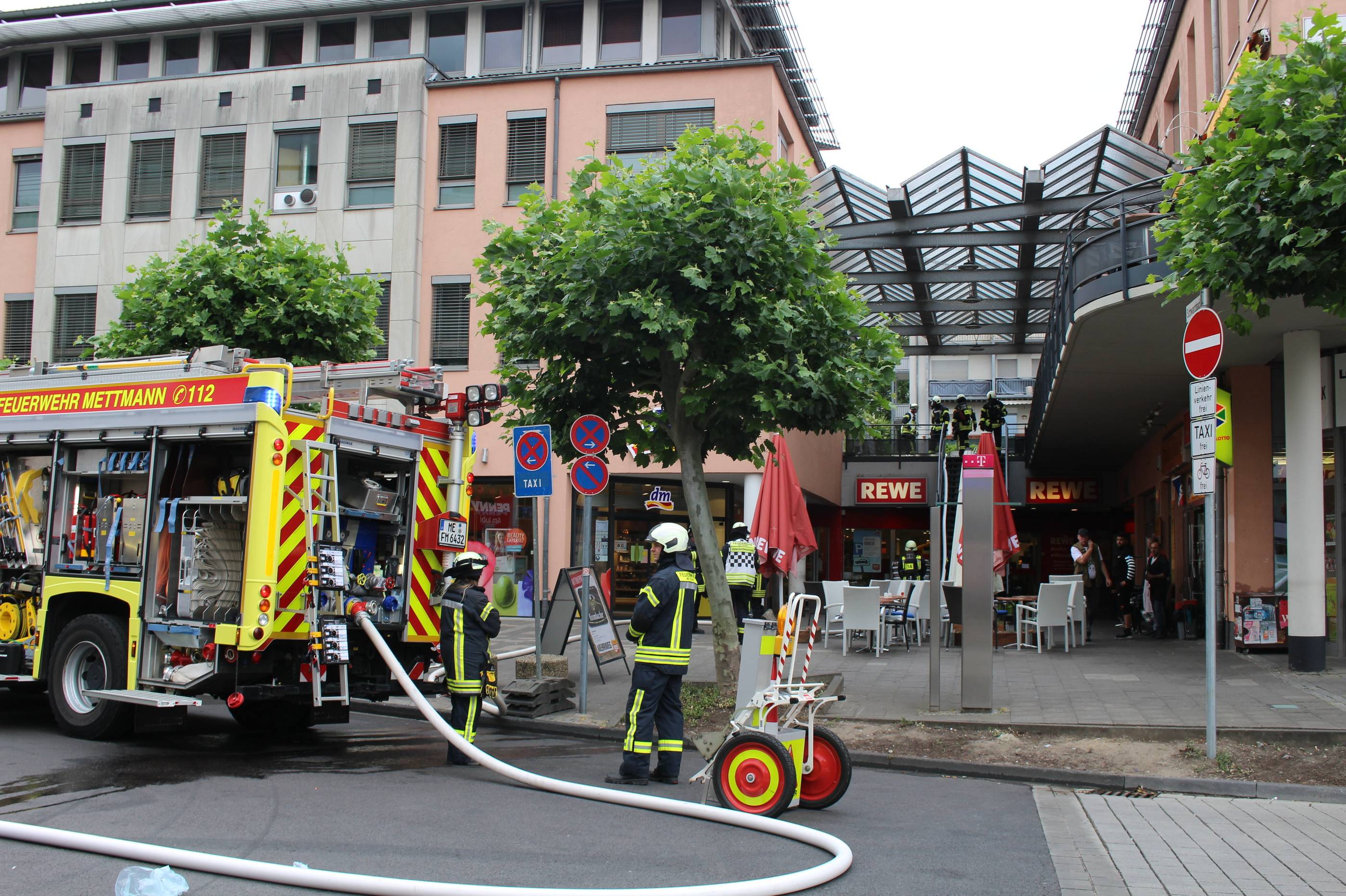 Brand Am Jubilaumsplatz